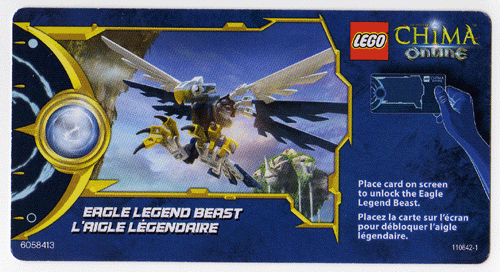 LEGENDS OF CHIMA Online Card - Eagle Legend Beast