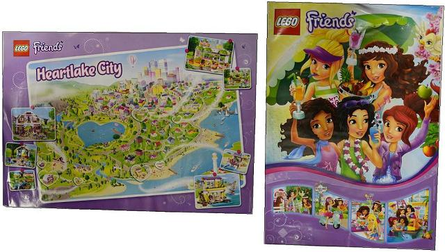Friends Poster, Heartlake City Map, Double-Sided (6071079/6076130)