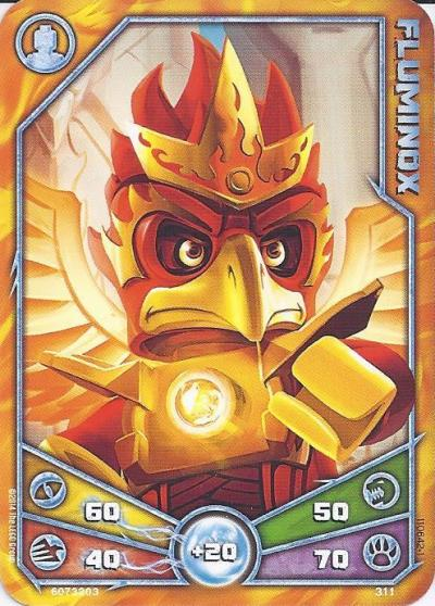 LEGENDS OF CHIMA Deck #3 Game Card 311 - Fluminox