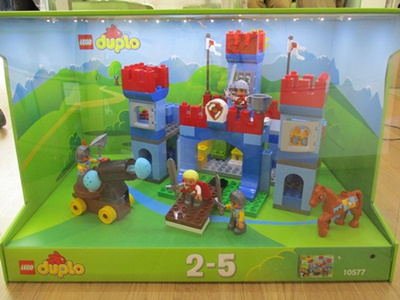 Display Assembled Set, Duplo Set 10577 in Plastic Case