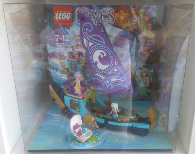 Display Assembled Set, Elves 41073 in Plastic Case