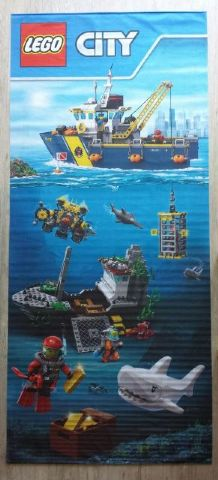 Display Flag Cloth, City Deep Sea Explorers