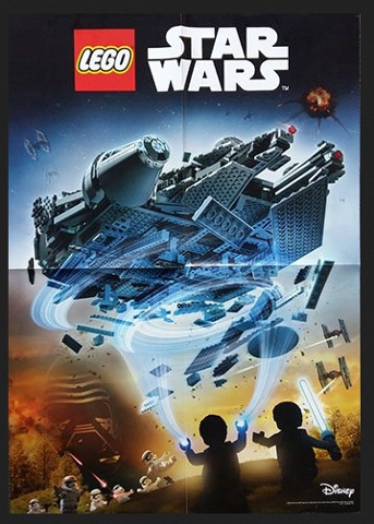 Star Wars 2016 Millennium Falcon Poster