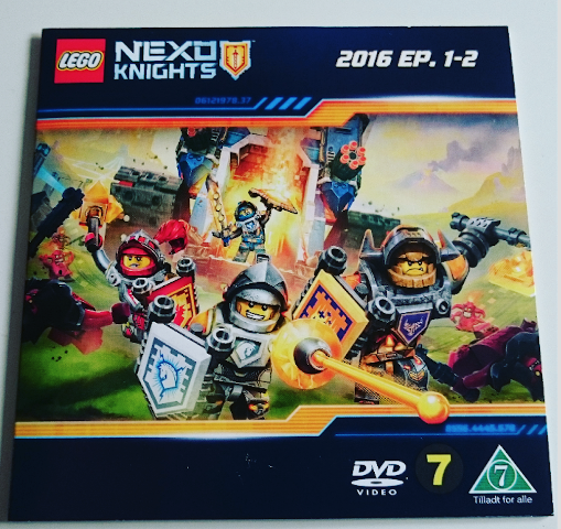 Video DVD - Nexo Knights 2016 EP. 1-2