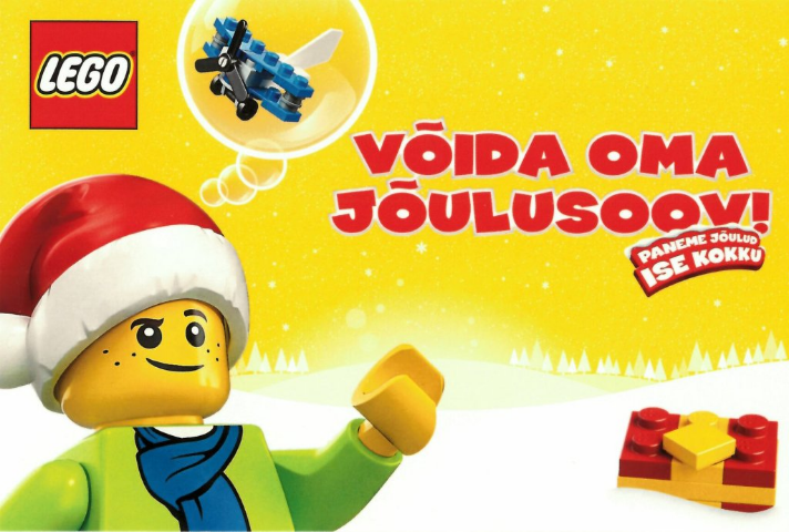 Postcard - Christmas Competition, Estonian