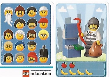 Community Set 45022 Game Card 01 - Robber