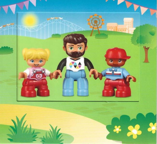 Photo Frame Duplo Figures
