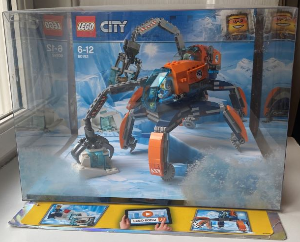 Display Assembled Set, City Set 60192 in Plastic Case