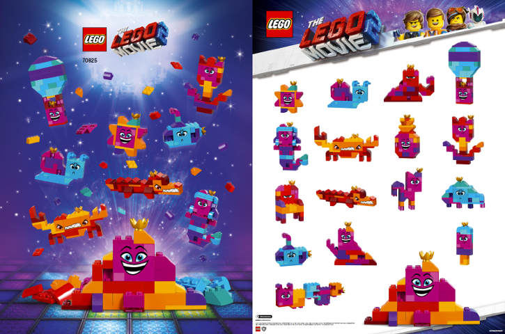 Queen Watevra's Build Whatever Box! Inspiration Models (Double-Sided)