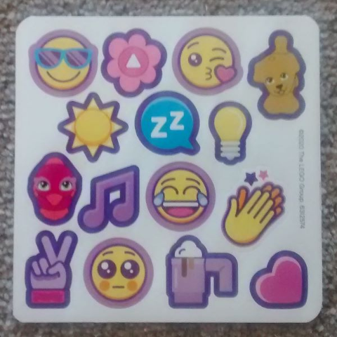 Sticker Sheet, Friends Emojis - Sheet 2