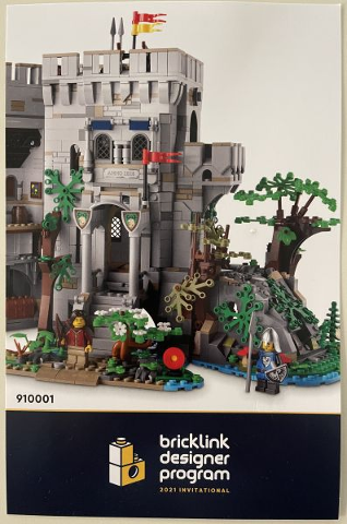 Flyer 2021 Set 910001 Insert - Building App Link and Instructions