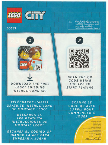 Flyer 2022 Set 60353 Insert - Building App Link and Instructions - North American Version