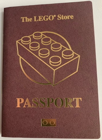 LEGO Store Passport EU 2021 Version with Stickers