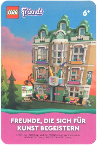 Card, Promotional Friends - Freunde, Die Sich Für Kunst Begeistern (German)