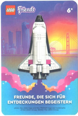 Card, Promotional Friends - Freunde, Die Sich Für Entdeckungen Begeistern (German)