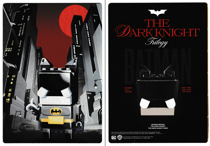 Set 40726 - Poster 4 - Batman: The Animated Series and The Dark Knight Trilogy