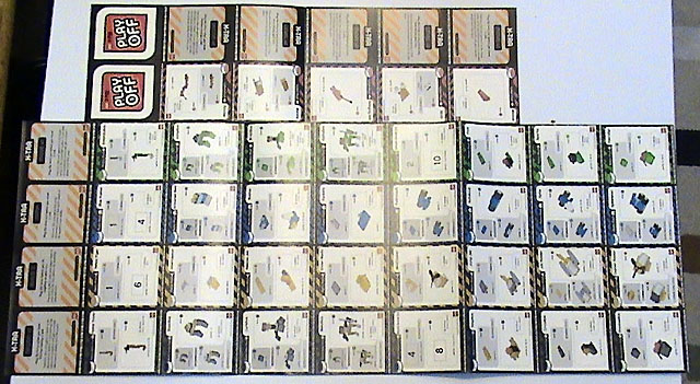 X-Pod Play Off Game Cards - Set of 50