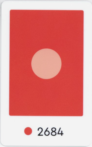 Connection Card for Education Science Sets with 4-Digit Number - Red