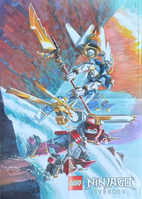 Ninjago Poster 2026 - The Twin Titan Mechs