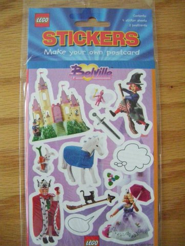 Postcard - Belville Fairytale, Make your own Postcard - Cards and Stickers