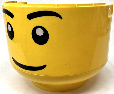 Sort & Store Minifigure Head, Base and Front with Standard Smile Pattern