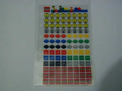 Sticker Sheet, Lego Organizer Sheet B
