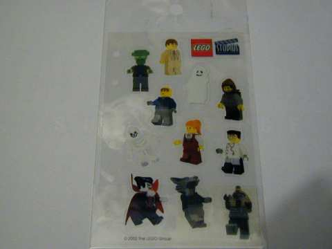 Sticker Sheet, Minifigures Sheet, Studios