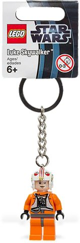 Luke Skywalker (Pilot Suit, Light Nougat Head, Plain Arms and Legs) Key Chain
