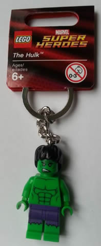 The Hulk (Tousled Hair) Key Chain