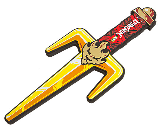 Sword, NINJAGO Sai with Fire Emblem