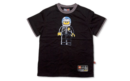 T-Shirt, Police Officer Minifigure