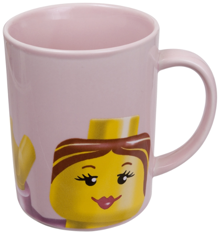 Cup / Mug Minifigure Head Female Pink