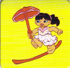 DUPLO Picture Lottery Game Card, Circus - Tightrope Walker