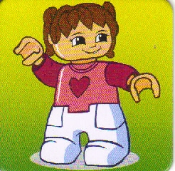 DUPLO Picture Lottery Game Card, Stable - Girl