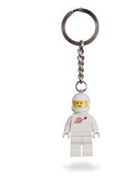 Classic Space White Figure ...in Space since 1978 Key Chain
