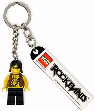 Rock Band Promo Key Chain Minifigure 1