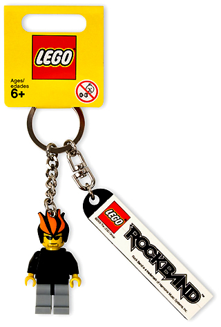 Rock Band Promo Key Chain Minifigure 2