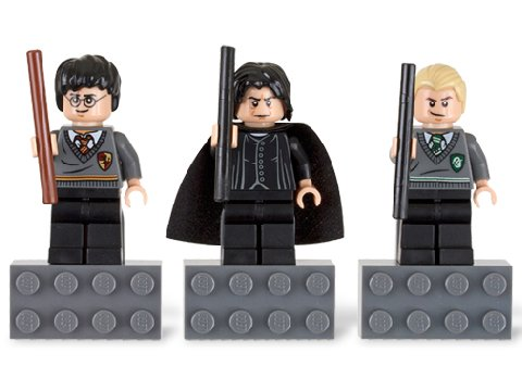 Magnet Set, Minifigures Harry Potter (3) - Harry Potter, Professor Snape, Draco Malfoy blister pack