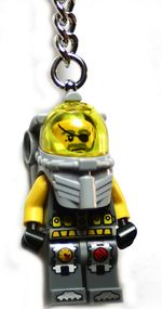 Captain Ace Speedman Key Chain