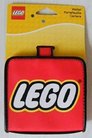 Wallet, LEGO Logo - Red Square