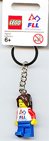 FIRST LEGO League (FLL) Key Chain - Female