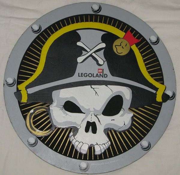 Shield, LEGOLAND Pirate Skull, Foam