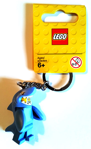 Shark Suit Guy Key Chain