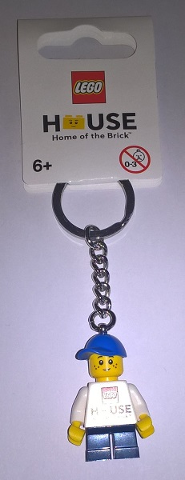 LEGO House Boy Key Chain
