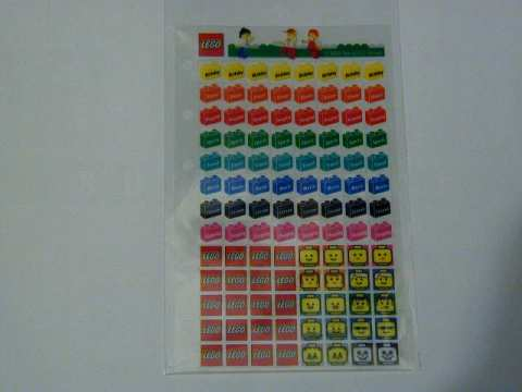 Sticker Sheet, Lego Organizer Sheet A