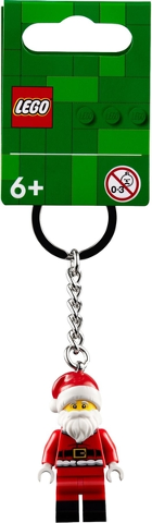 Santa (Black Boots) Key Chain
