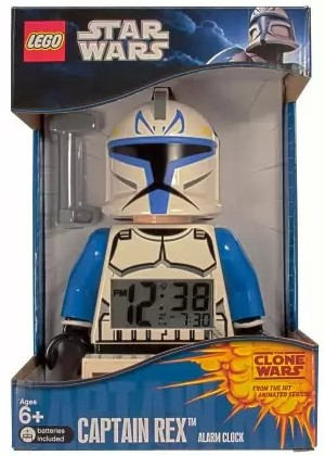 Digital Clock, SW Captain Rex Figure Alarm Clock