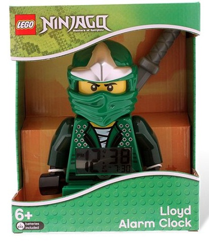 Digital Clock, NINJAGO Lloyd ZX Figure Alarm Clock