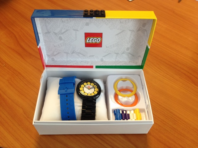 Watch Set, Classic Adult's LEGO Fan Club, Black / Yellow