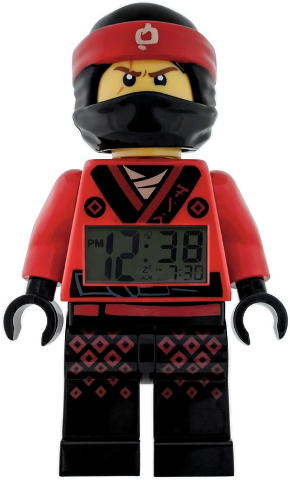 Digital Clock, The LEGO NINJAGO Movie Kai Figure Alarm Clock